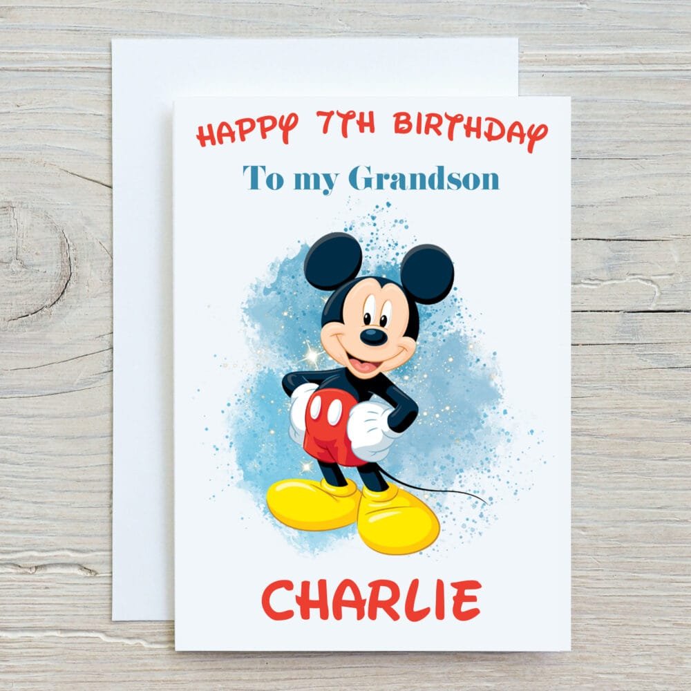 Mickey Mouse Card - Image 4