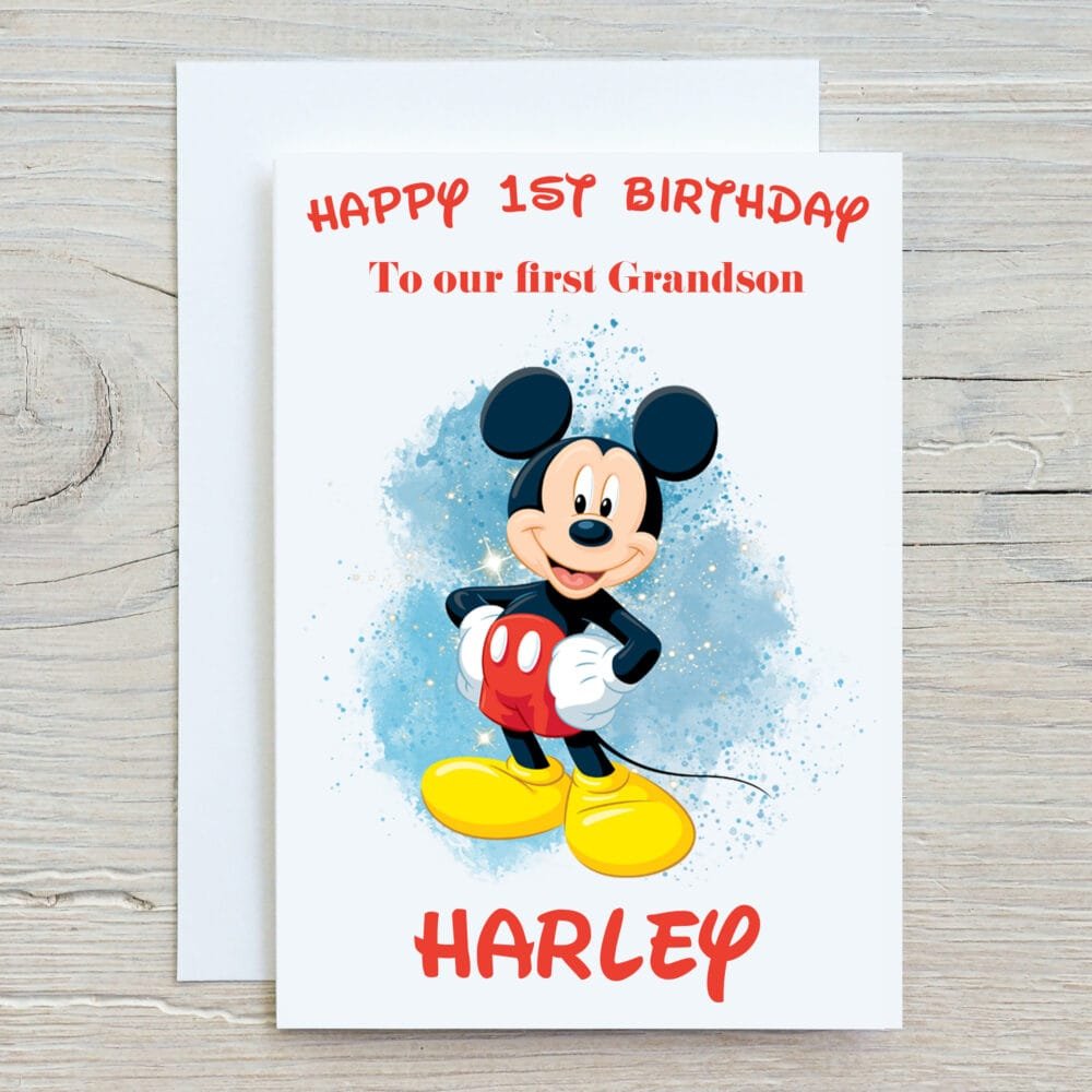 Mickey Mouse Card - Image 3
