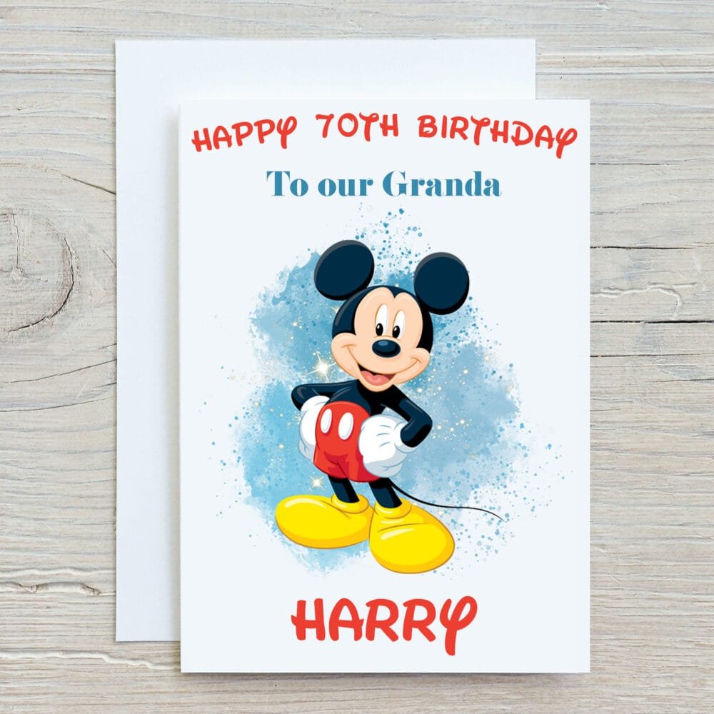 Mickey Mouse Card - Image 6