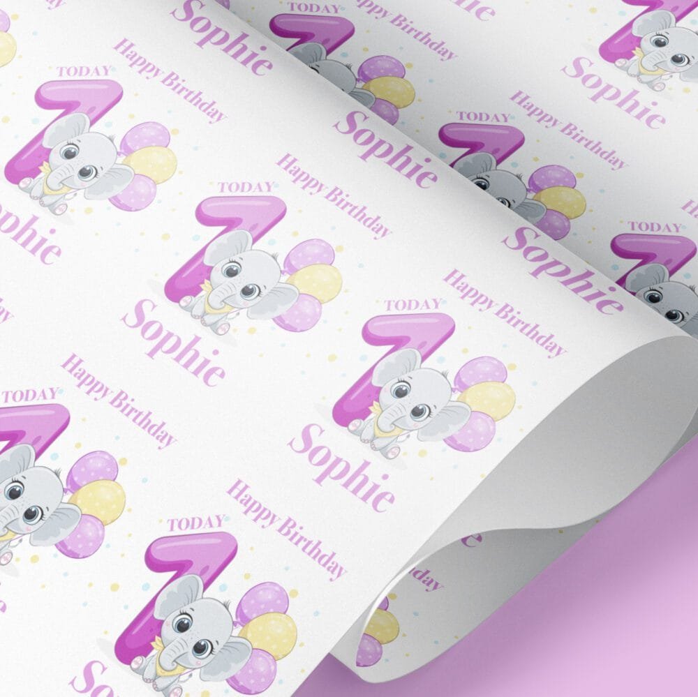 1st birthday giftwrap