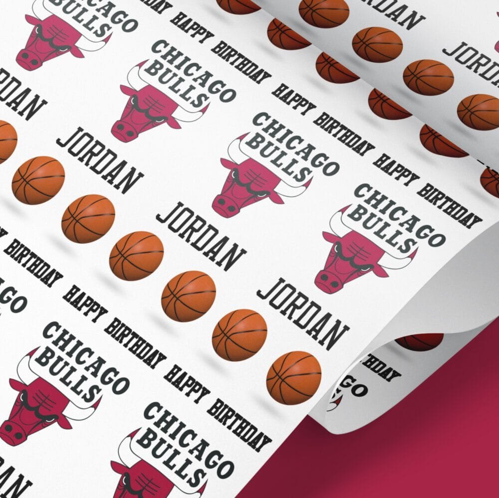 chicago bulls giftwrap