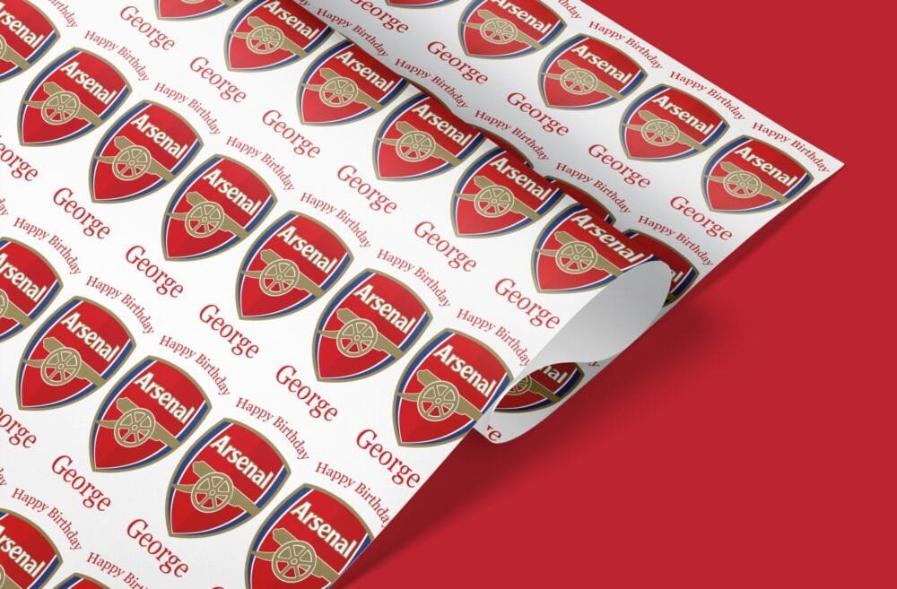 arsenal giftwrap