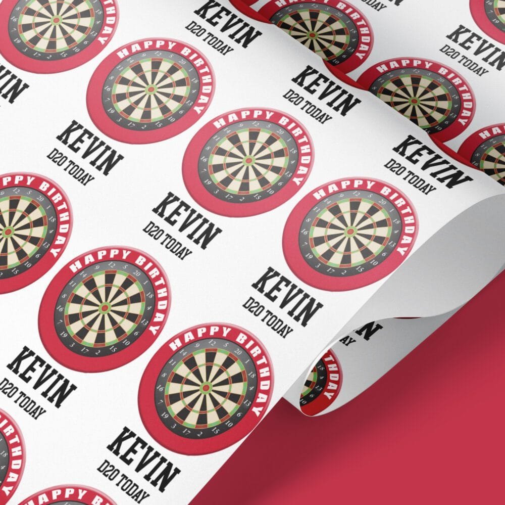 dartboard giftwrap