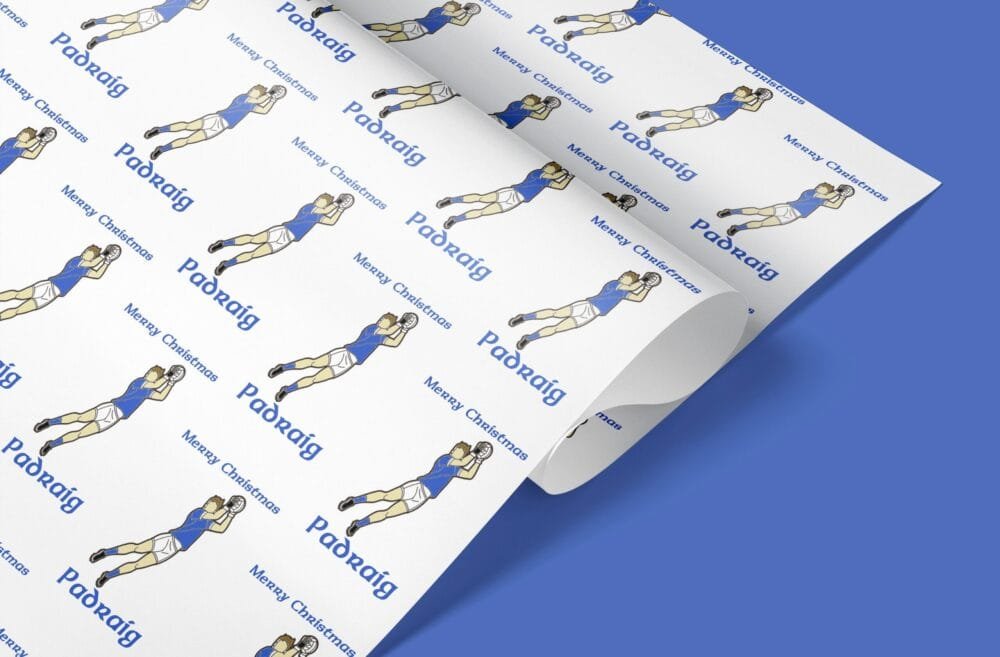 gaa footballer giftwrap