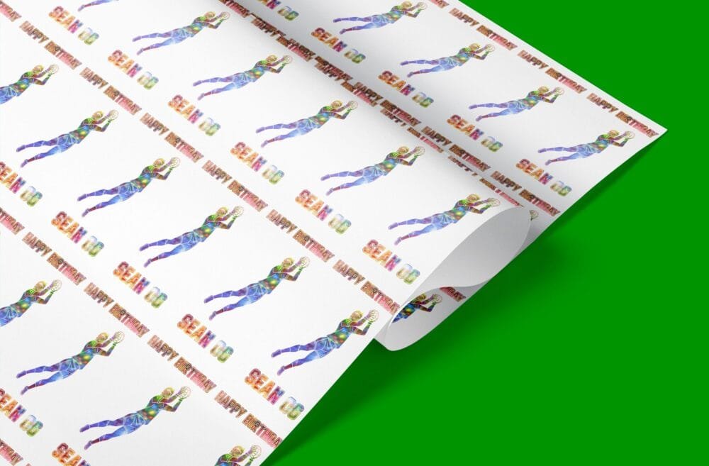 Gaelic football giftwrap