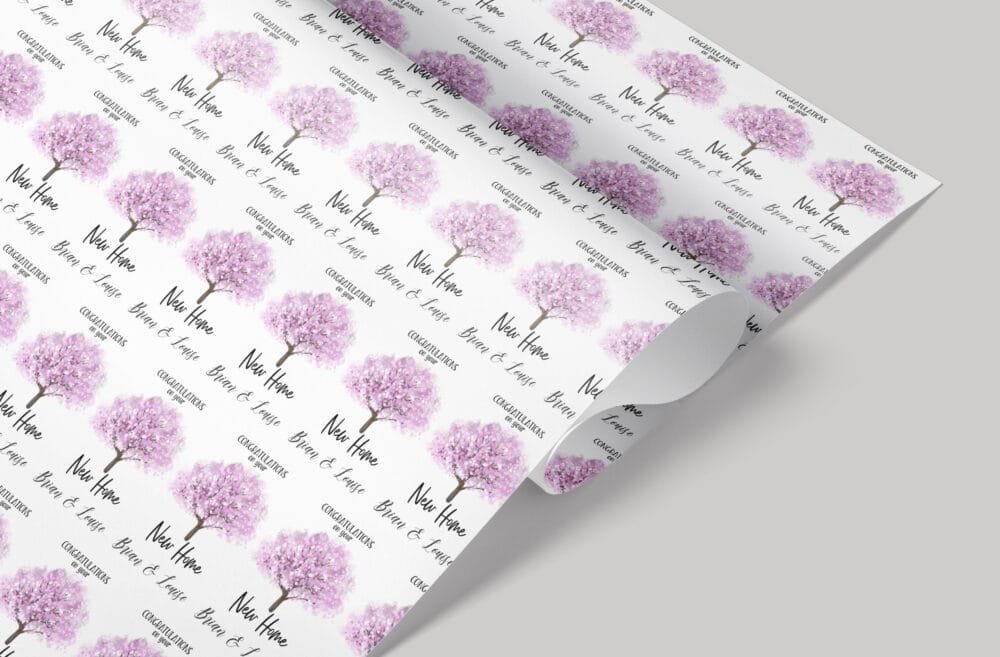 New home gift wrap
