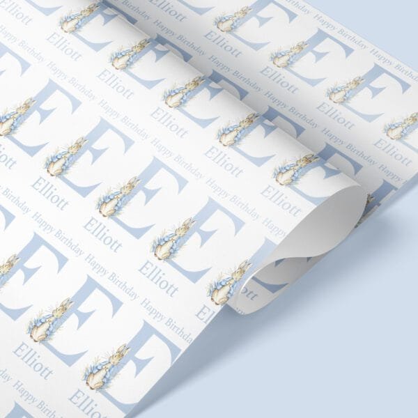 Peter rabbit wrapping paper