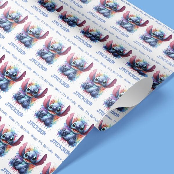 stitch gift wrap