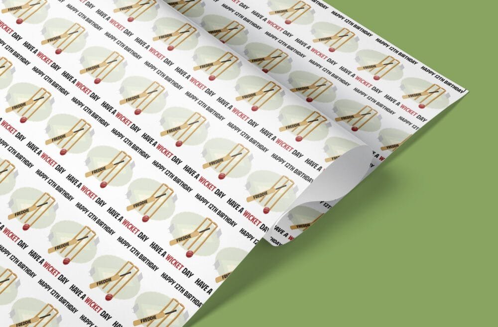 cricket wrapping paper