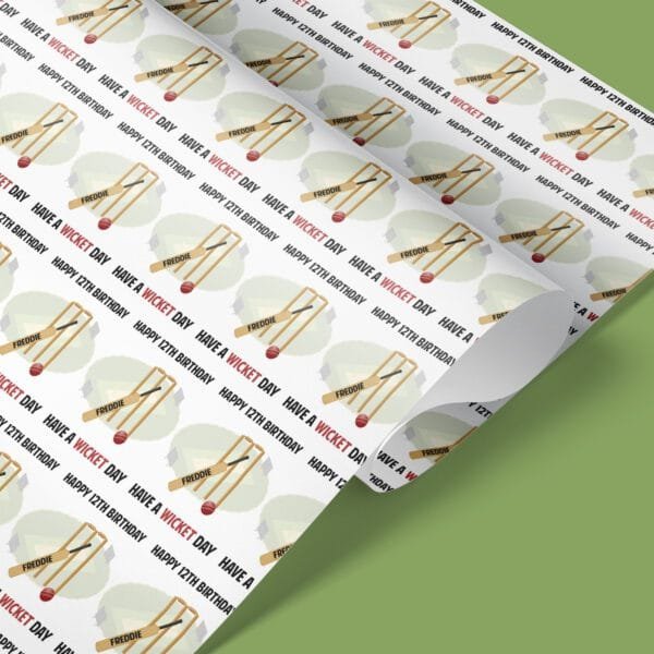 cricket wrapping paper