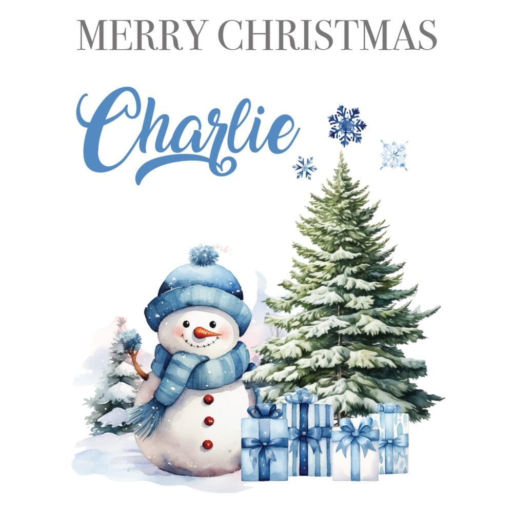 Blue Snowman - Image 5