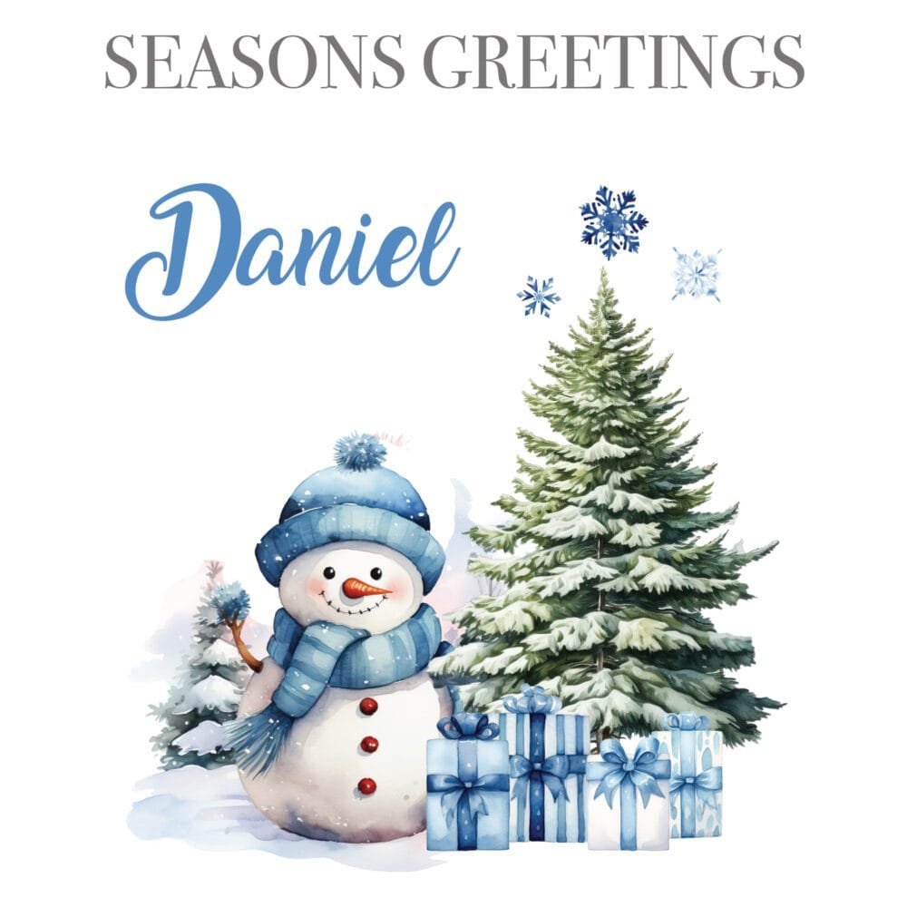 Blue Snowman - Image 3