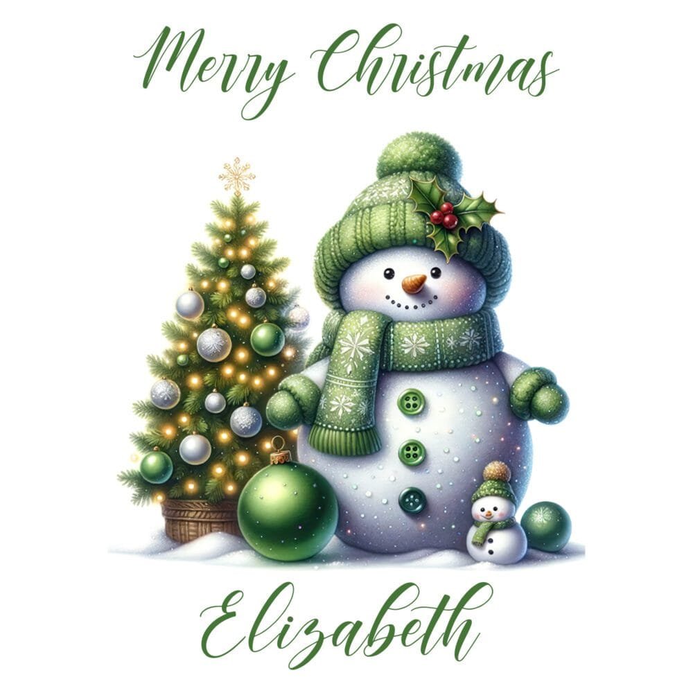 Green Snowman - Image 8