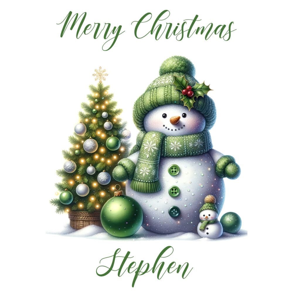 Green Snowman - Image 7