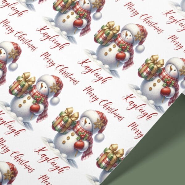 Red Snowman