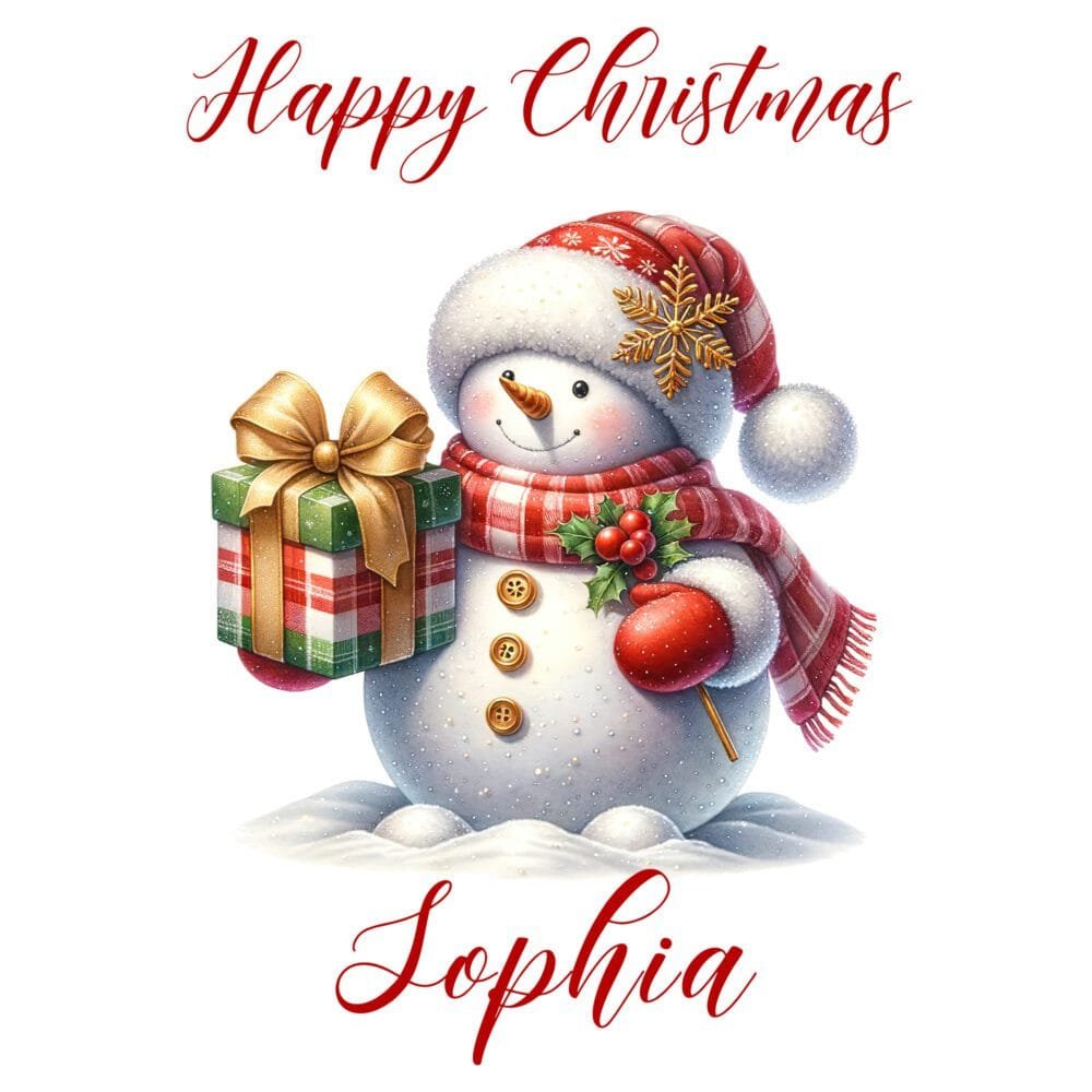 Red Snowman - Image 6