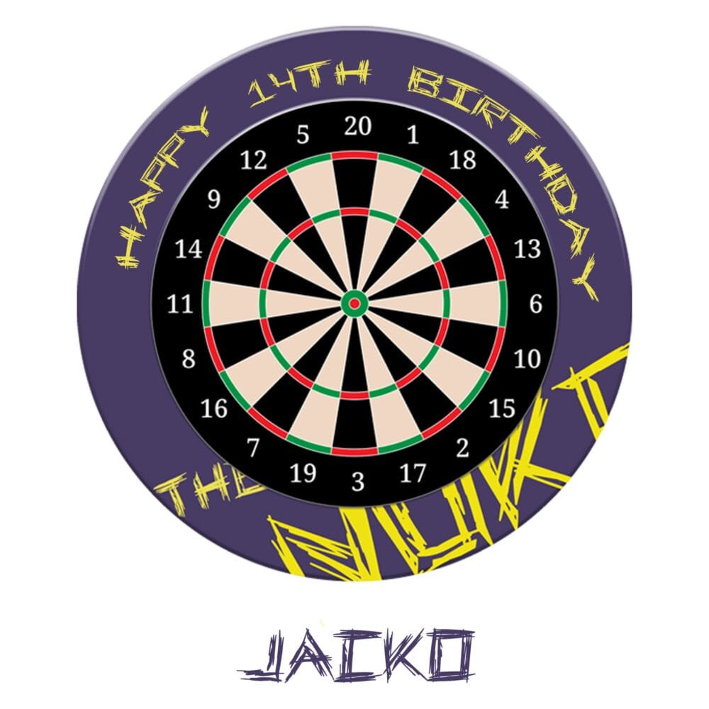 Luke Littler themed darts Wrapping Paper - Image 3