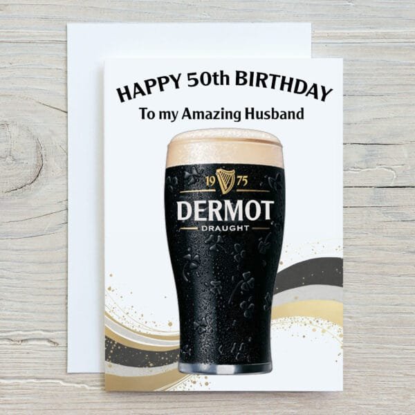 Pint of Stout Card