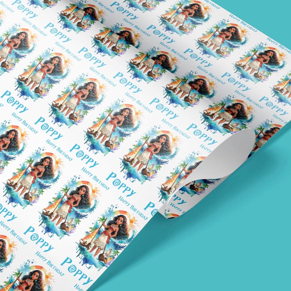 Moana Wrapping Paper - Image 3