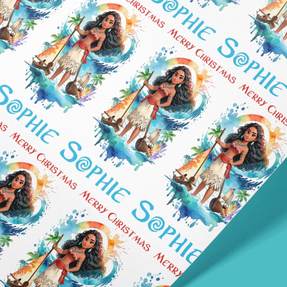 Moana Wrapping Paper - Image 8