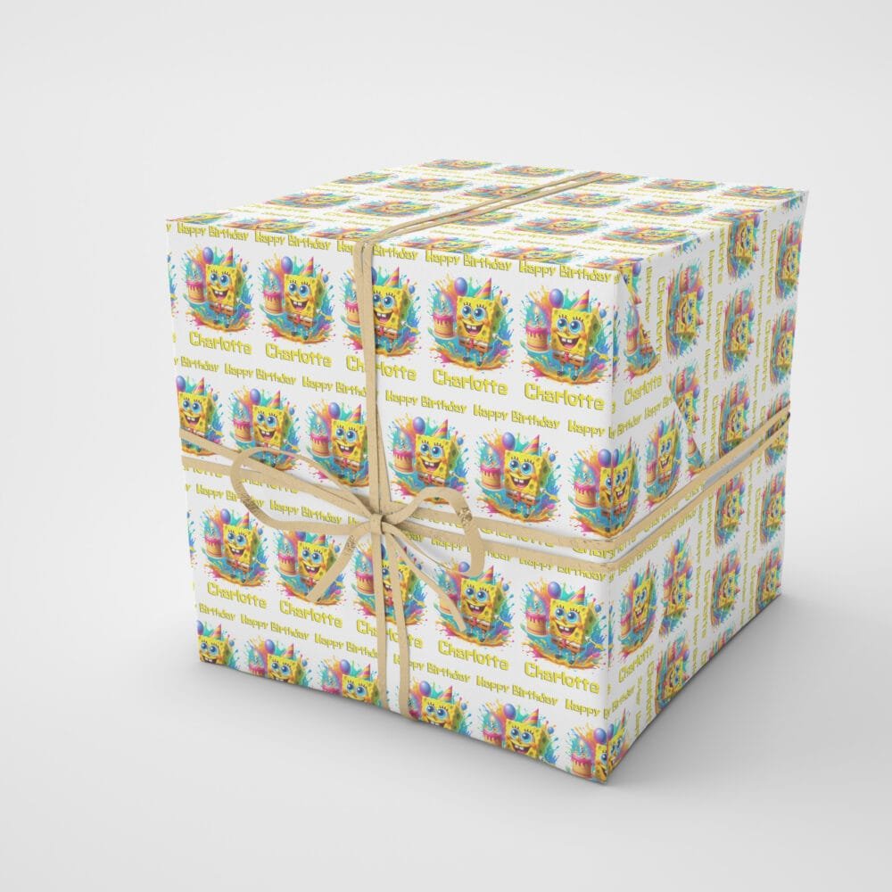 SpongeBob Squarepants Wrapping Paper - Image 4