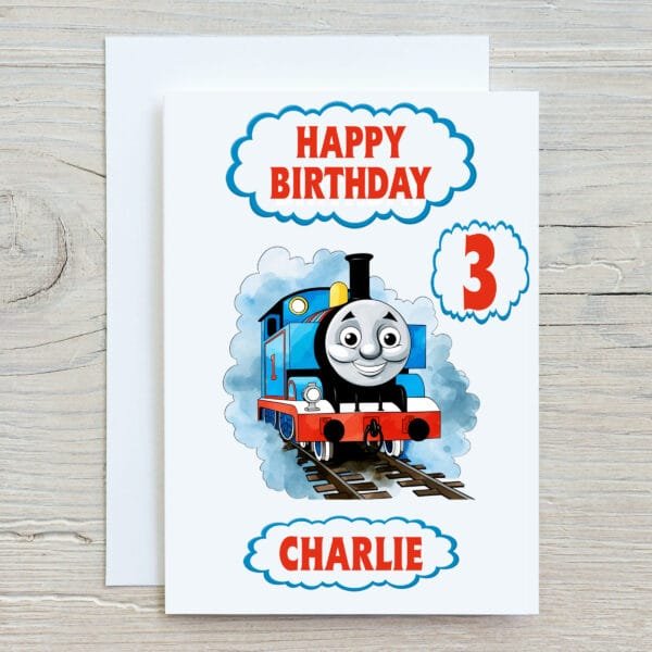 Thomas The Tank Engine Card