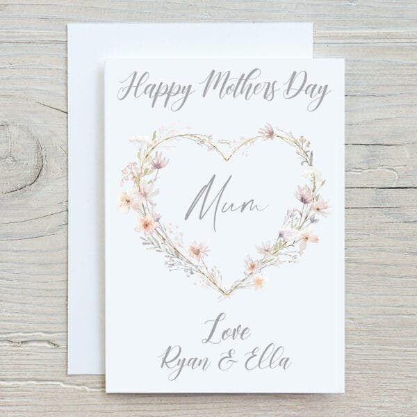 Mothers Day Wildflowers Card