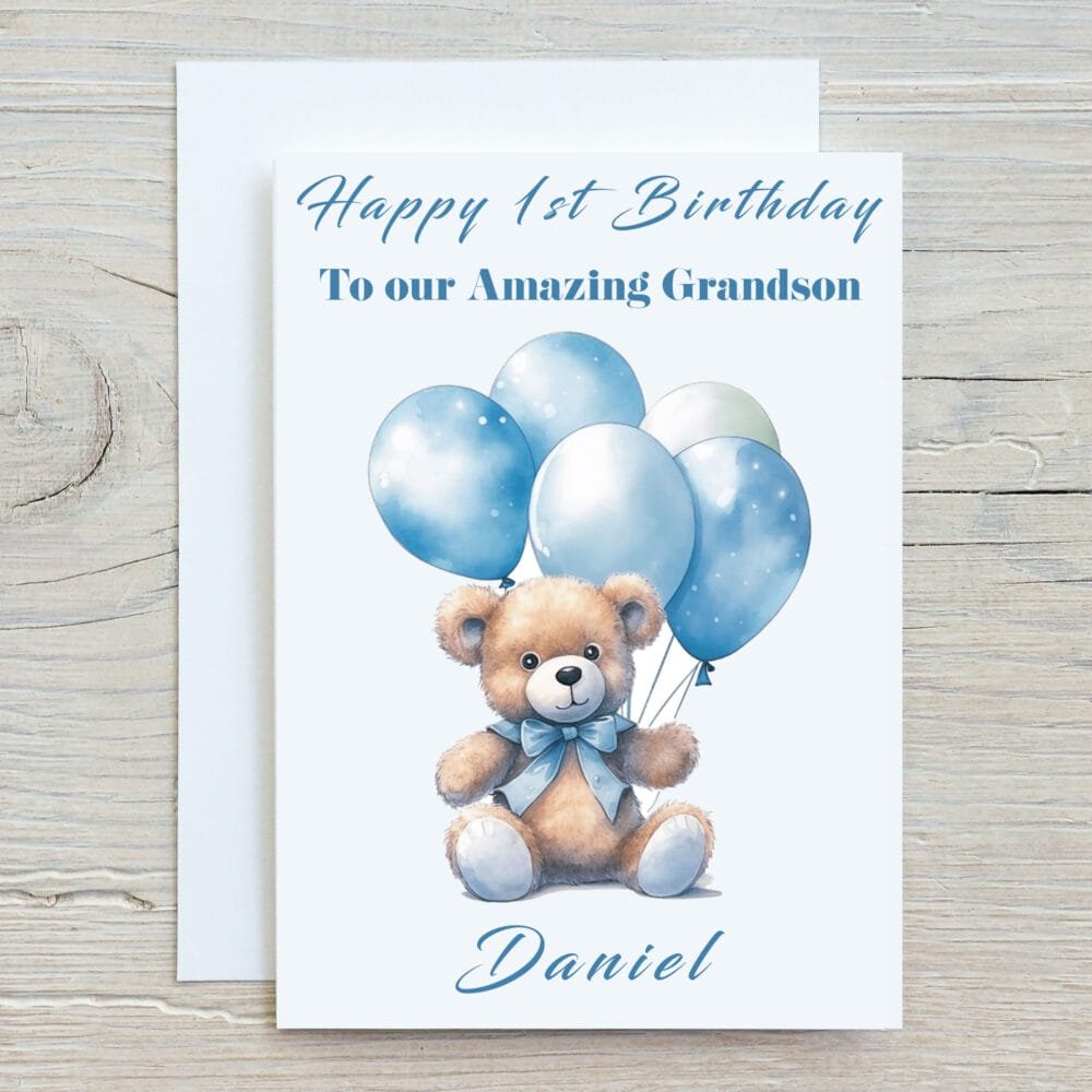 1st Birthday Teddy Bear