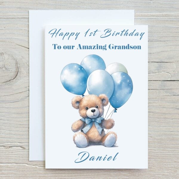 1st Birthday Teddy Bear