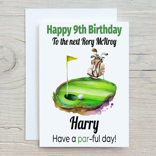 golf card
