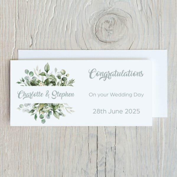 Wedding Money Wallet Gift Card