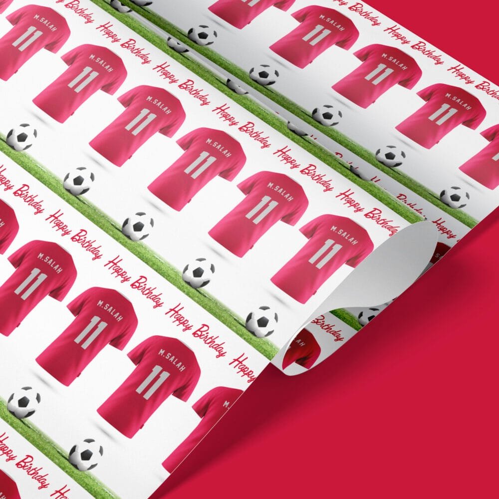 Liverpool FC Jersey Wrapping Paper - Image 4