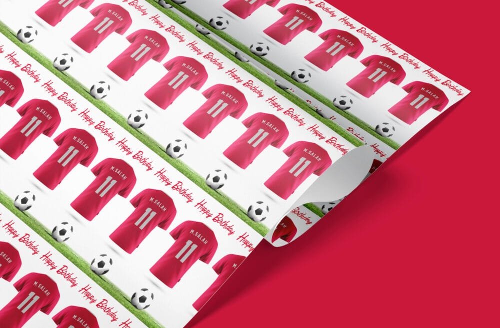 Liverpool FC Jersey Wrapping Paper - Image 6