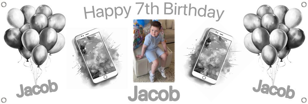 personalised birthday banner