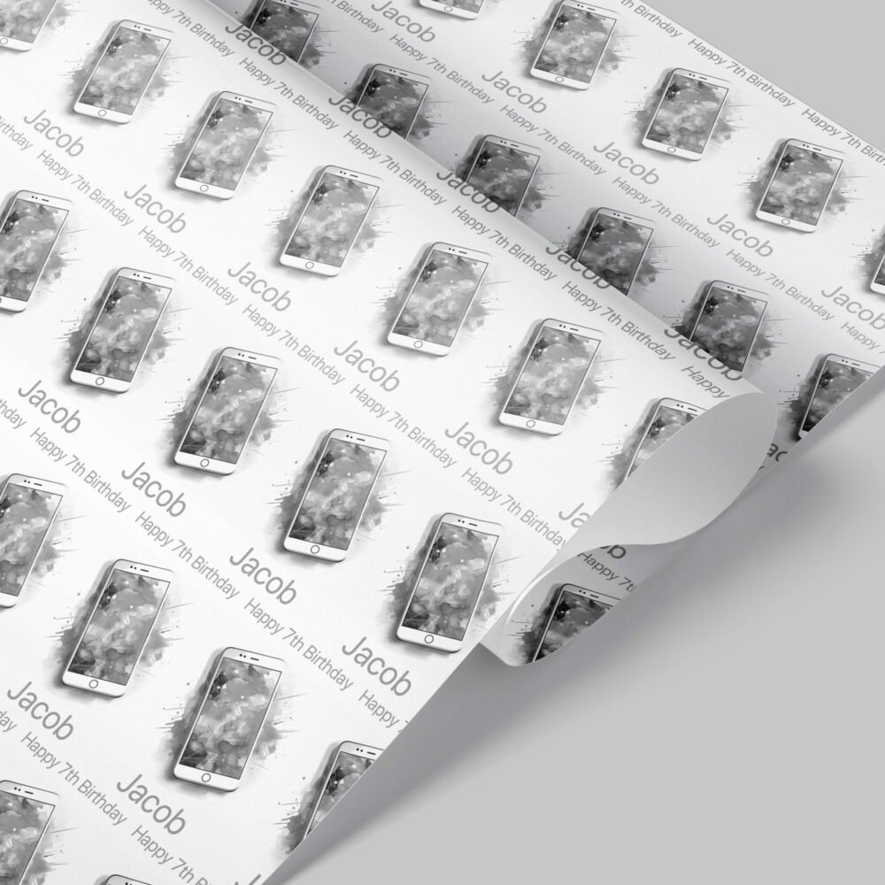 iPhone wrapping paper
